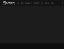 Tablet Screenshot of evergrey.net